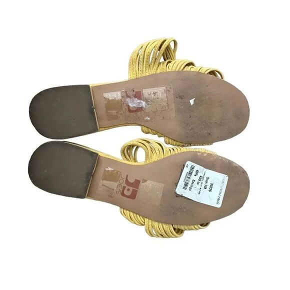 Joe’s yellow suede slide sandals size 7 - Picture 4 of 5